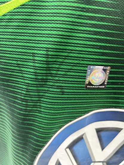 VFL Wolfsburg Trikot Paul Verhaegh signiert Autogramm Bundesliga Nike L