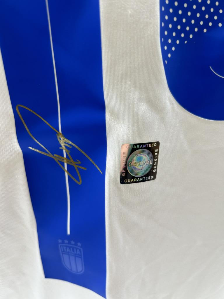 Italien Trikot Federico Chiesa signiert Autogramm Adidas neu 176