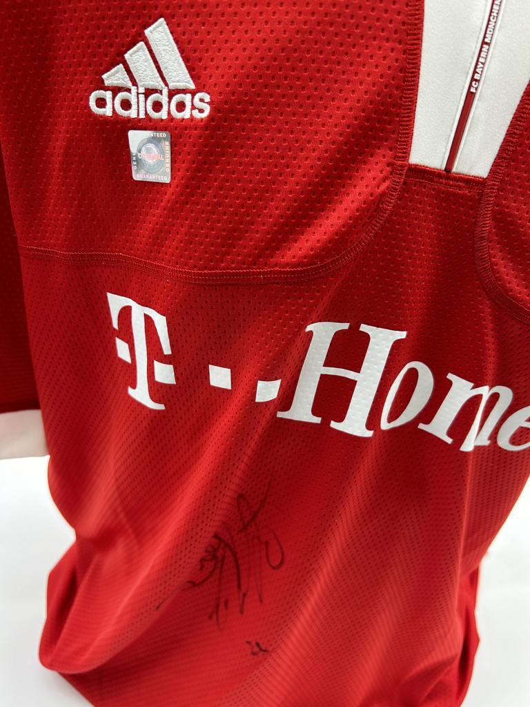 Bayern Munich jersey Diego Contento signed Adidas FCB COA autograph XL