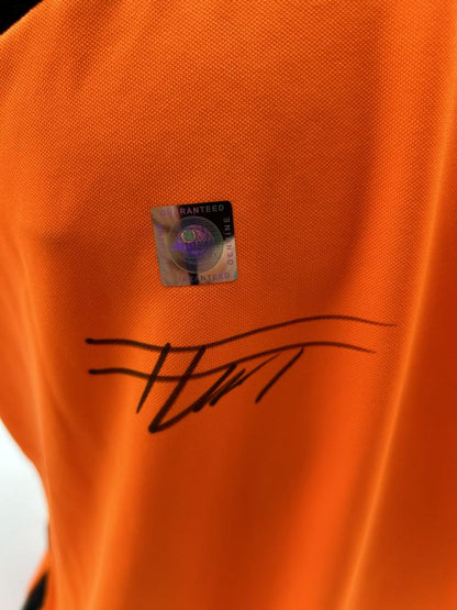 Niederlande Frauentrikot Frenkie de Jong signiert Autogramm Holland Nike XL