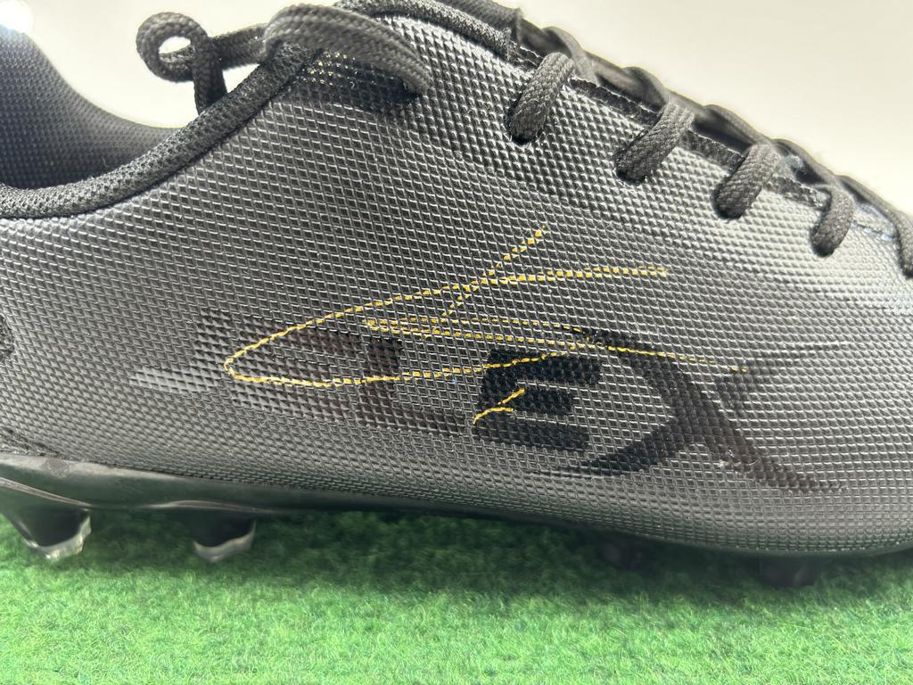 Football boot Cody Gakpo signed in showcase + lighting Liverpool Premier League