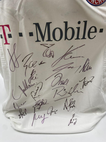 Bayern München Trikot 2003/2004 Teamsigniert Autogramm COA Adidas XL