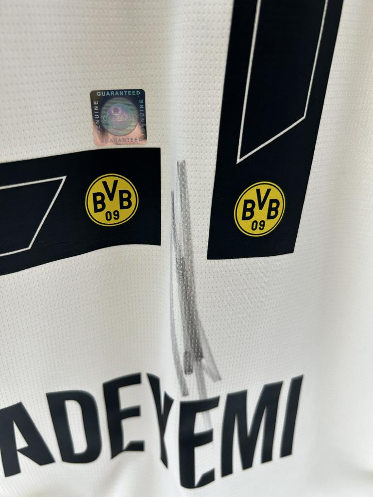 Borussia Dortmund Trikot Karim Adeyemi signiert BVB Bundesliga Puma XL