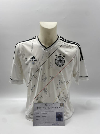 Germany Jersey Euro 2012 Team Signed DFB Adidas L