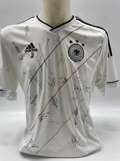Germany Jersey Euro 2012 Team Signed DFB Adidas L