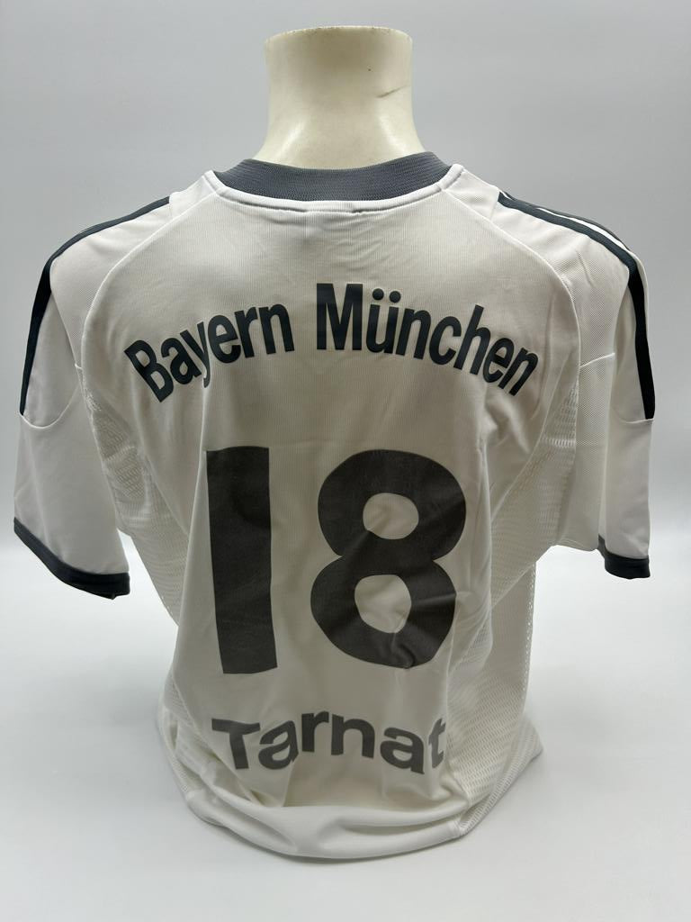 Bayern Munich jersey Michael Tarnat signed Adidas COA autograph L