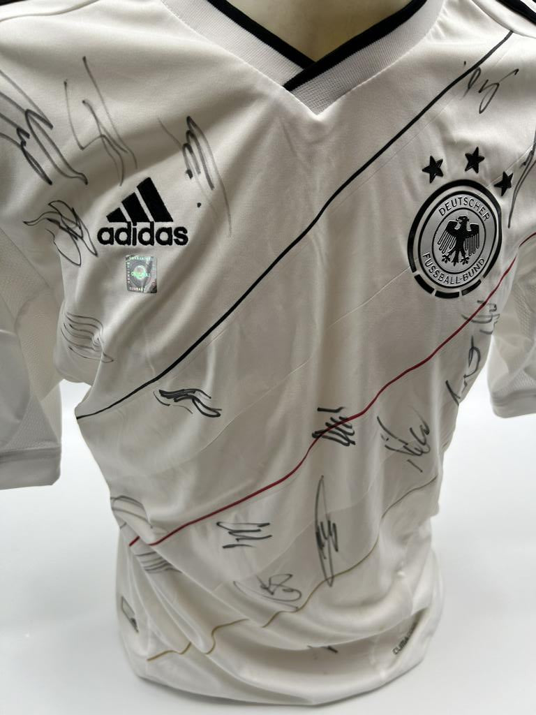 Germany jersey EM 2012 Team signed DFB Football Autogram COA adidas M
