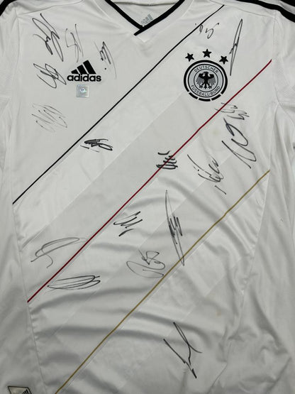 Germany jersey EM 2012 Team signed DFB Football Autogram COA adidas M