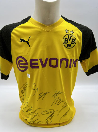 BVB Trikot 2018/2019 Teamsigniert Borussia Dortmund COA Neu Puma M