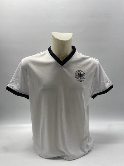 DFB Trikot Horst Hrubesch signiert COA Deutschland Autogramm M