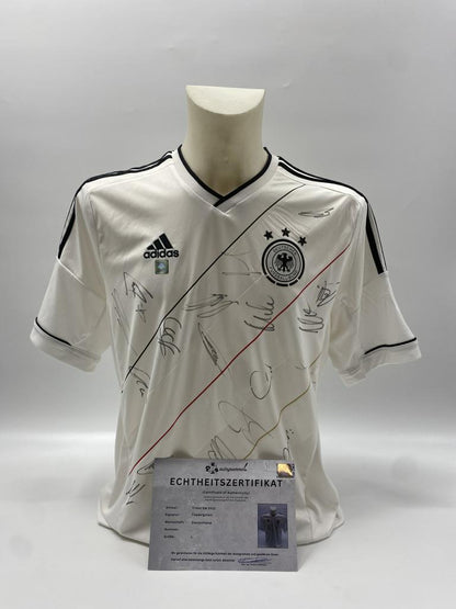 Germany Jersey Euro 2012 Team Signed DFB Adidas L