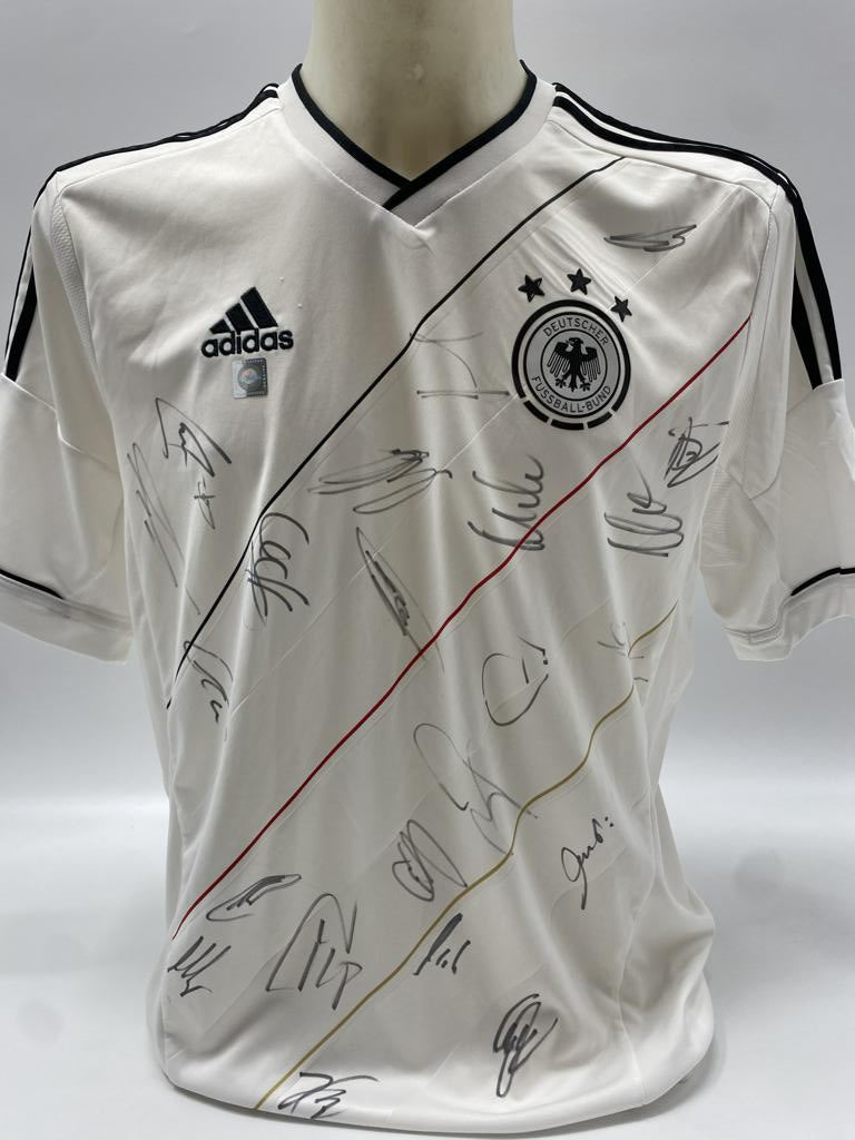 Germany Jersey Euro 2012 Team Signed DFB Adidas L
