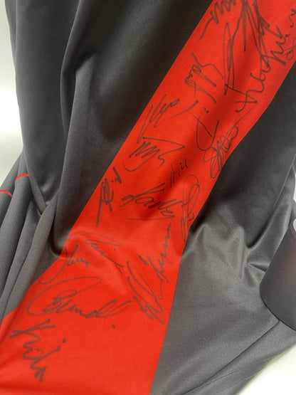 Bayer Leverkusen Trikot 2010/2011 Teamsigniert Autogramm COA Adidas XL