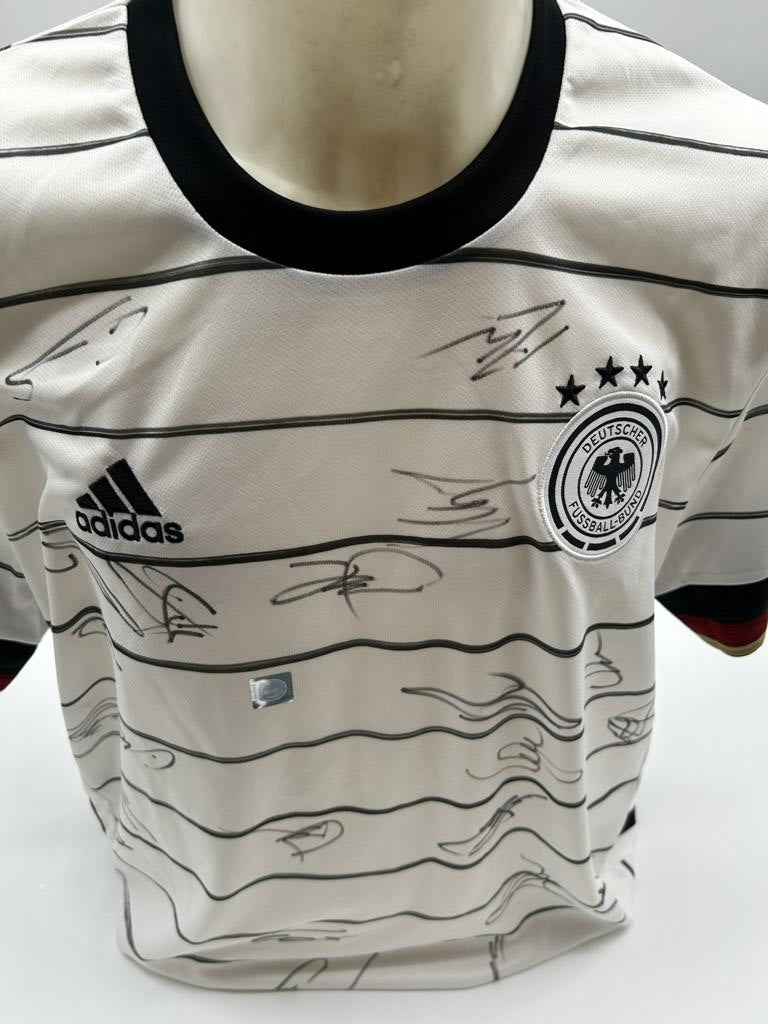 Deutschland Trikot EM 2021 Teamsigniert DFB COA Fußball Autogramm Adidas XL