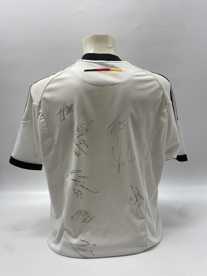 Germany Jersey World Cup 2002 Team Signed DFB Adidas XL