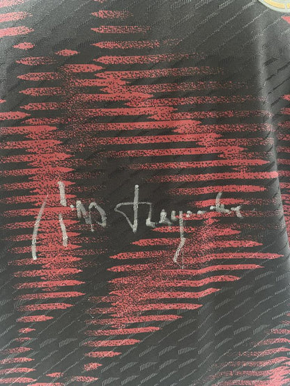 DFB jersey Jupp Heynckes signed Adidas COA Germany autograph L