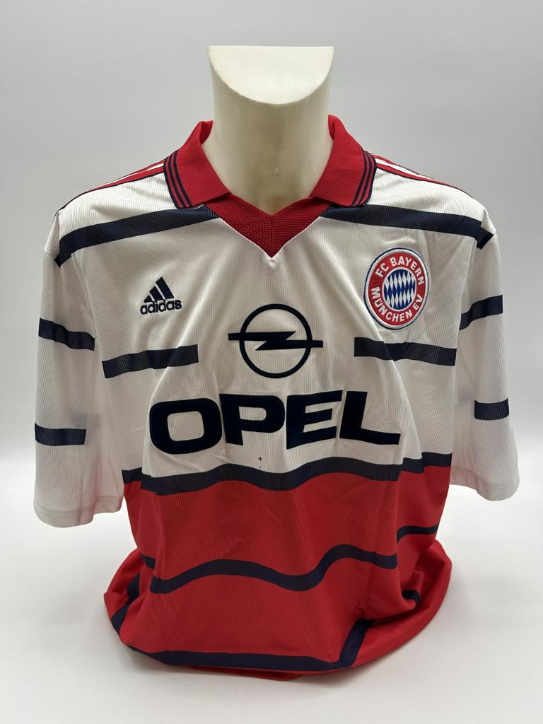 Bayern München Trikot Jens Jeremies signiert Adidas COA Autogramm XL