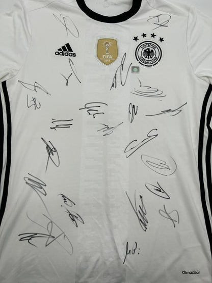 Germany jersey em 2016 team signed DFB soccer autograph autograph coa adidas l