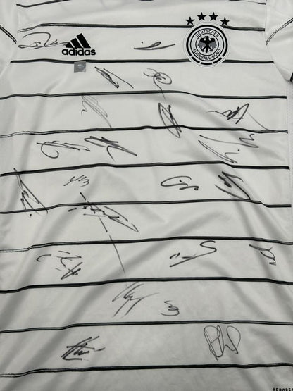 Germany jersey em 2021 team signed DFB football coa autograph adidas l
