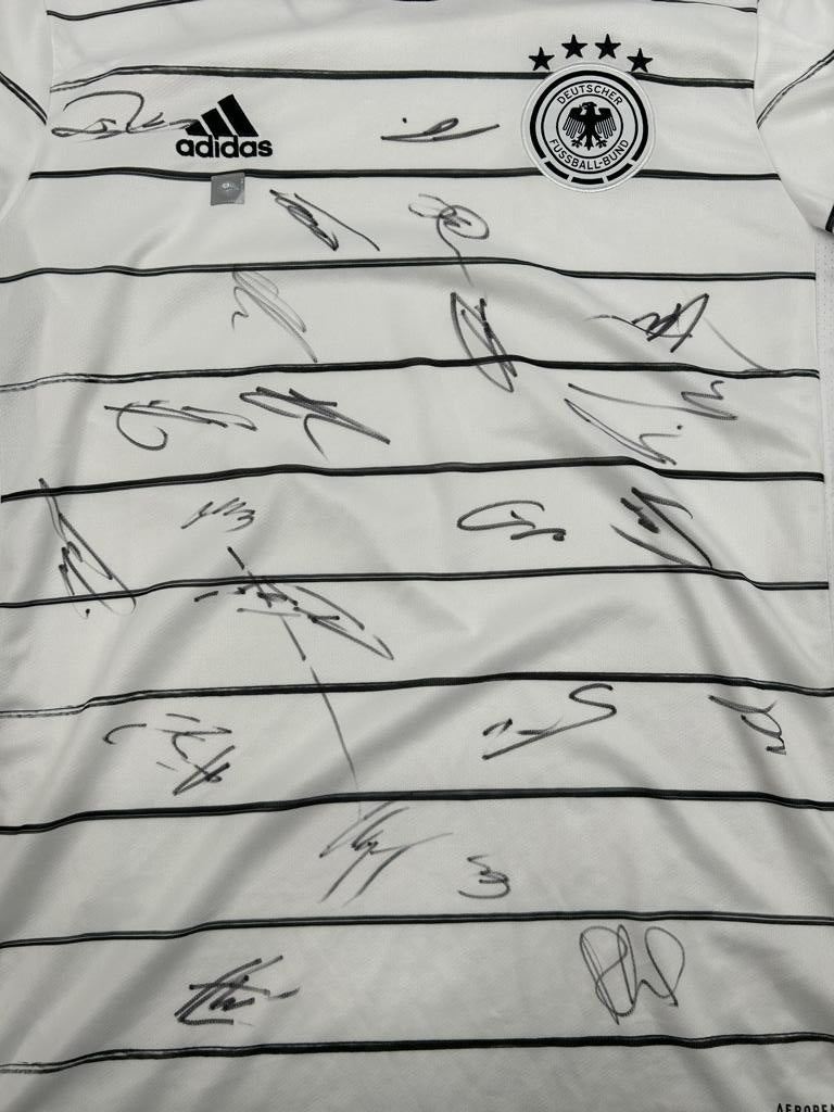 Germany jersey em 2021 team signed DFB football coa autograph adidas l