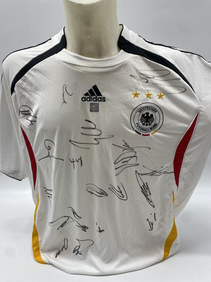 Germany World Cup 2000 Jersey, Team Signed, DFB Adidas, XL