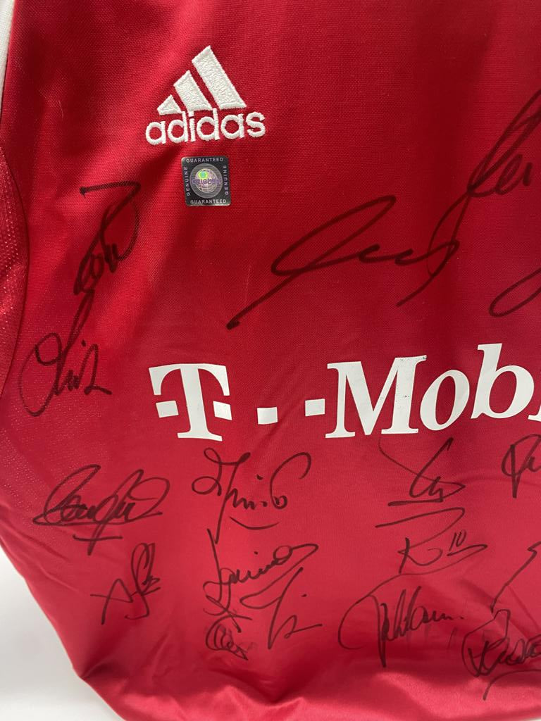 Bayern München Trikot 2003/2004 Teamsigniert Autogramm COA Adidas 2XL