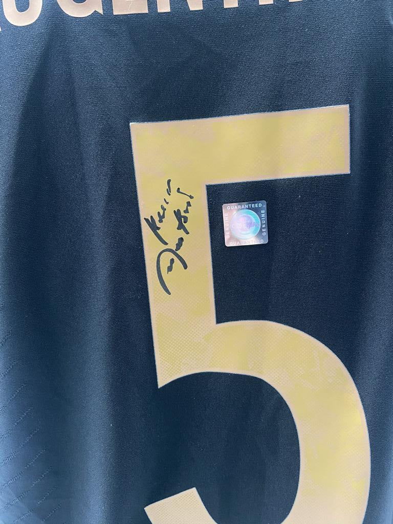 DFB jersey signed by Klaus Augenthaler, Adidas COA Germany autograph M