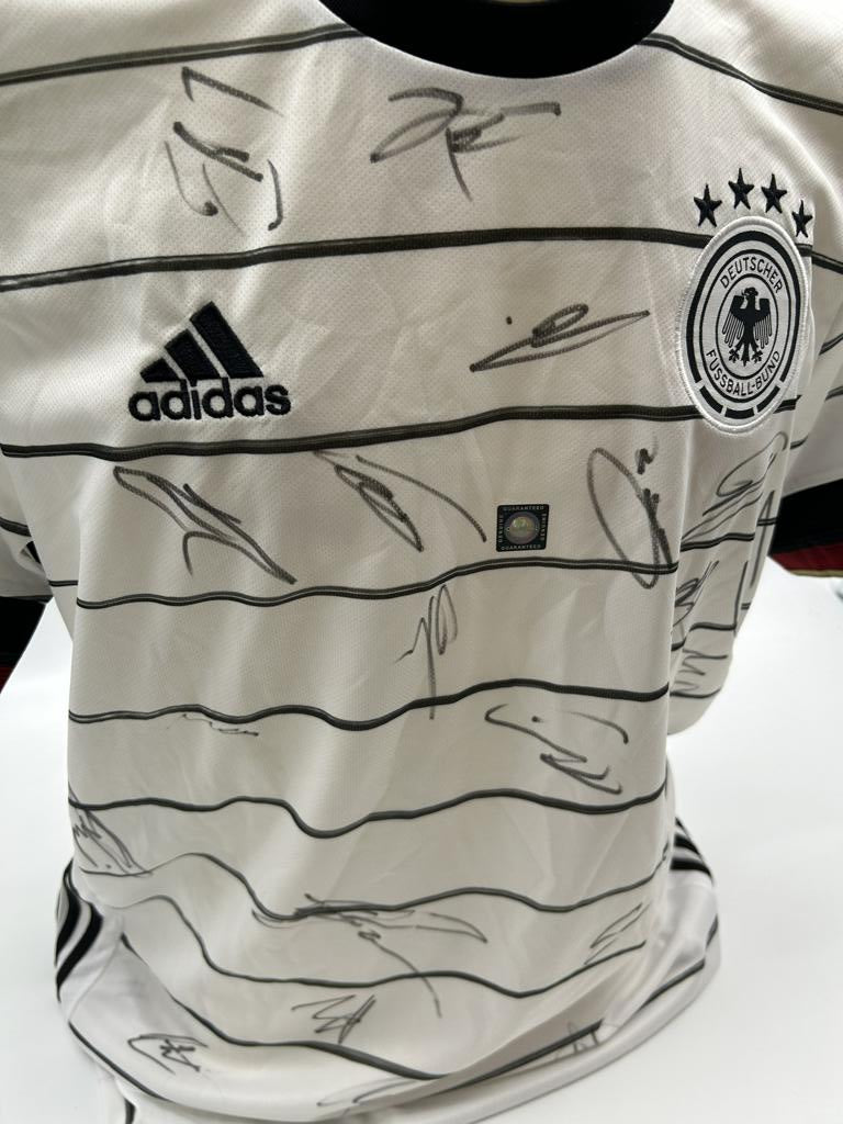 Deutschland Trikot EM 2021 Teamsigniert DFB COA Fußball Autogramm Adidas L