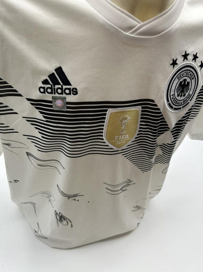 Germany jersey World Cup 2018 Team signed DFB Football Autogram COA adidas XL