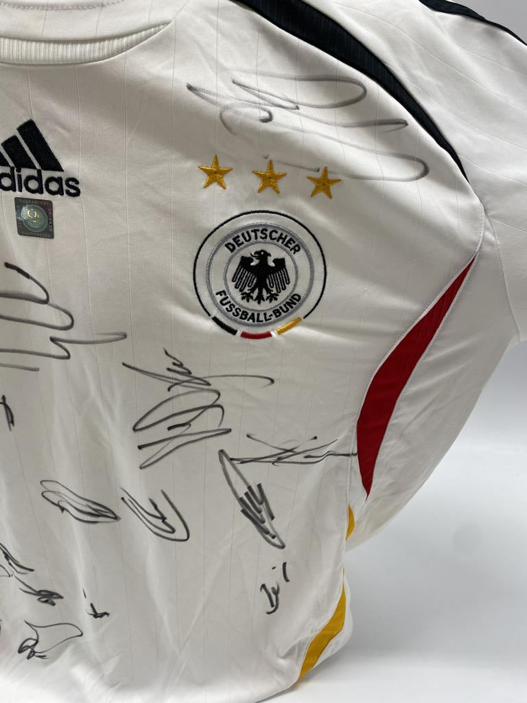 Germany World Cup 2000 Jersey, Team Signed, DFB Adidas, XL