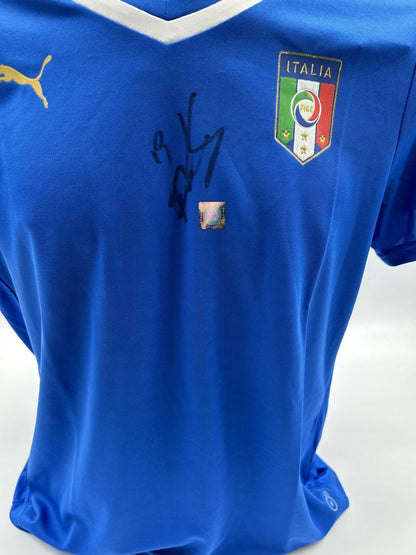 Italien Frauentrikot Leonardo Bonucci signiert COA Autogramm Puma XL