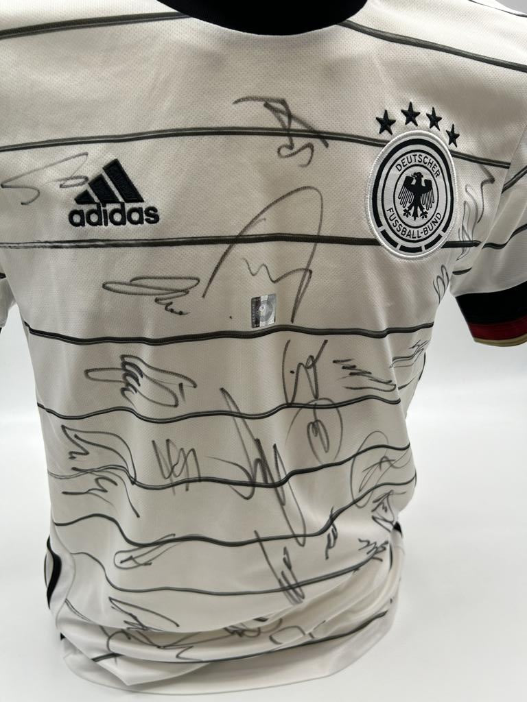 Deutschland Trikot EM 2021 Teamsigniert DFB Fußball COA Autogramm Adidas S