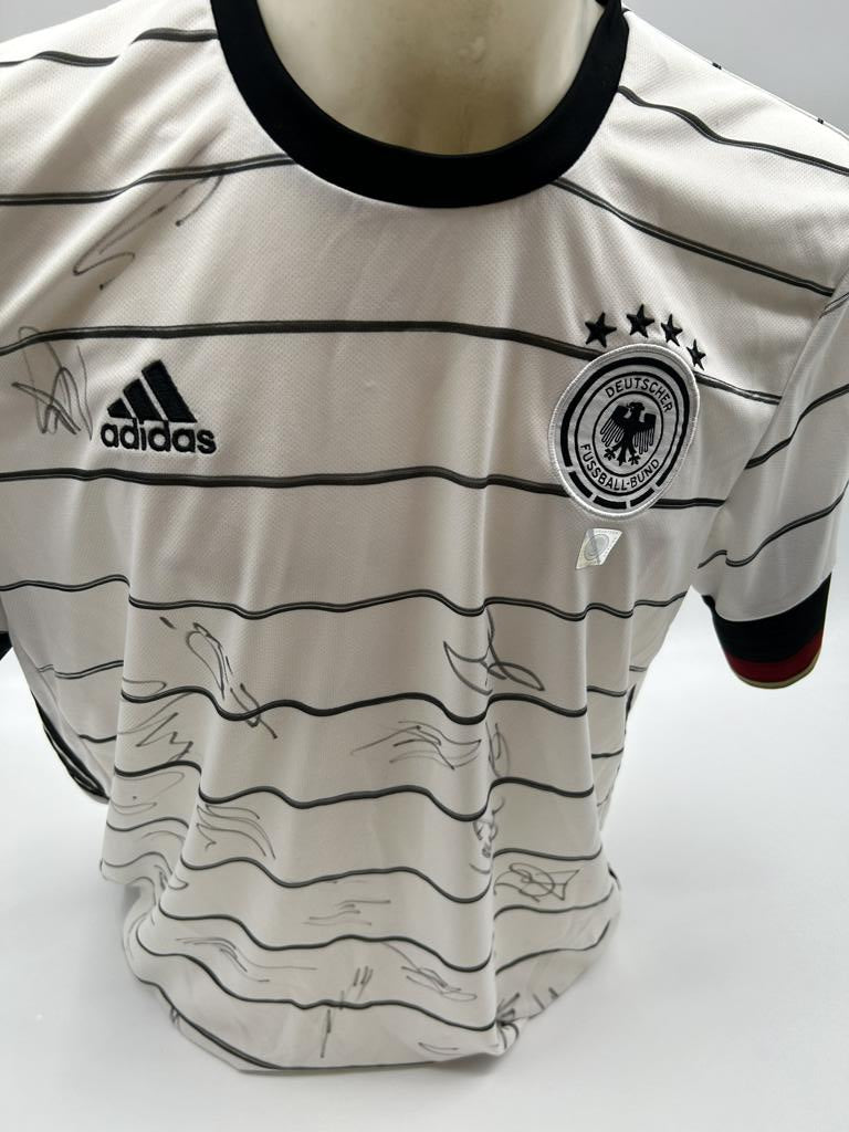 Deutschland Trikot EM 2021 Teamsigniert DFB Fußball COA Autogramm Adidas XL