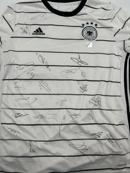 Germany jersey em 2021 team signed DFB football coa autograph adidas XL