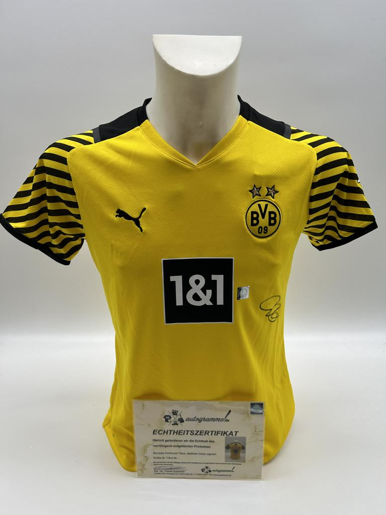 Borussia Dortmund Trikot Matthias Ginter signiert BVB Bundesliga Puma M