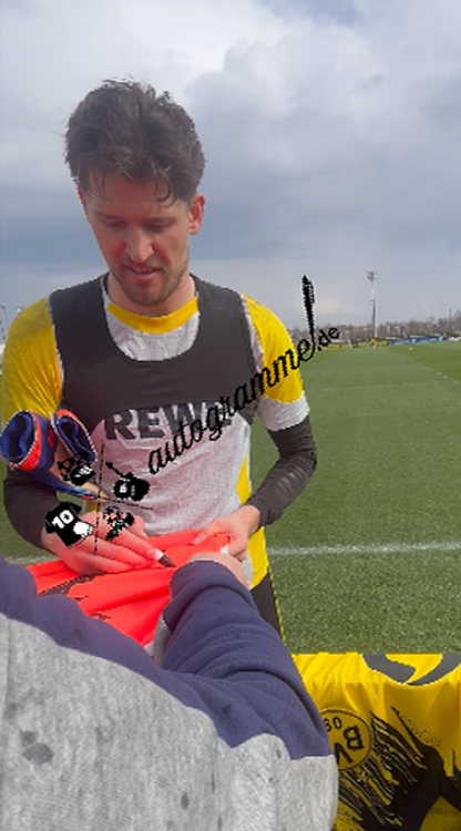 Borussia Dortmund Trikot Gregor Kobel signiert BVB Puma L