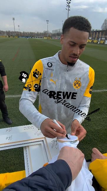 DFB Trikot WM 2026 Felix Nmecha signiert Autogramme Adidas COA neu M