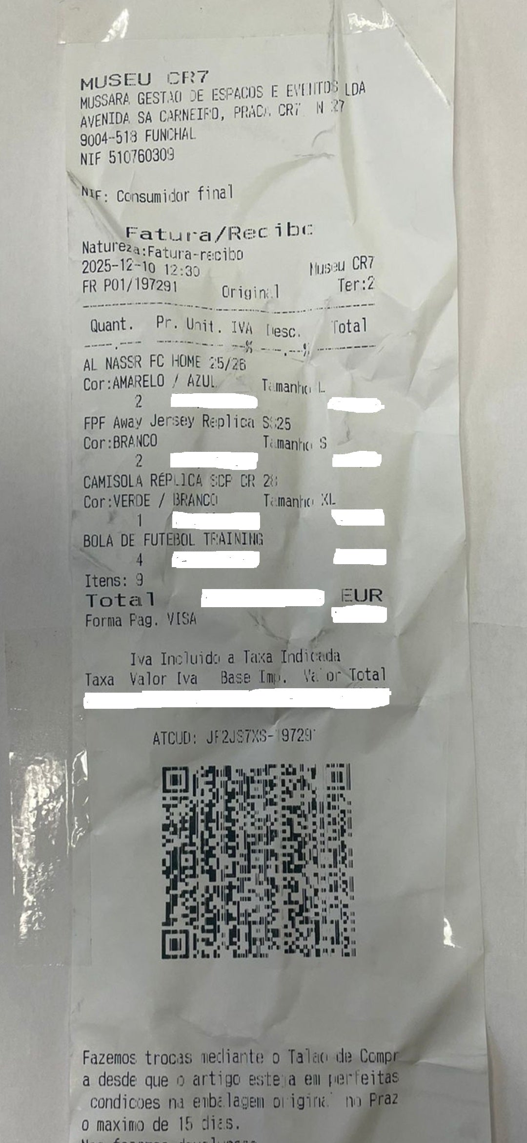 Portugal Trikot Cristiano Ronaldo signiert Autogramm Fußball COA S