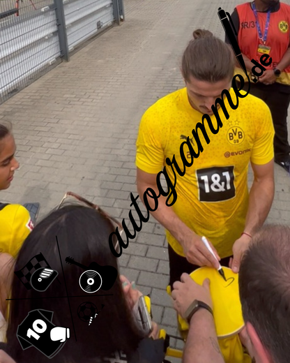 Borussia Dortmund jersey signed by Marcel Sabitzer, autographed BVB Puma XL