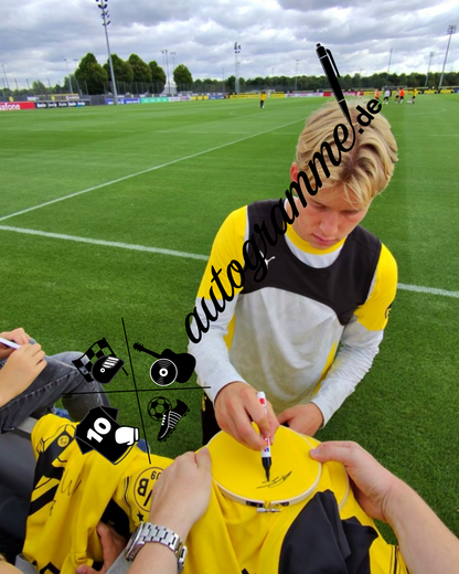 Camiseta de edición especial del Borussia Dortmund firmada por Daniel Svensson, autografiada, Puma BVB XXL