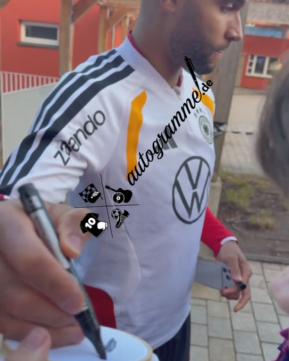 DFB Trikot Jonathan Tah signiert Autogramme Adidas COA neu L