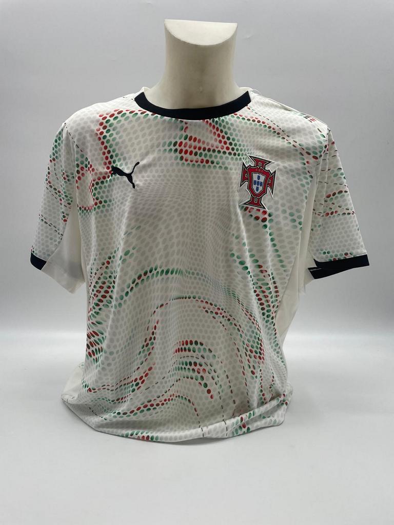 Portugal Trikot Cristiano Ronaldo signiert Autogramm COA Fußball XL