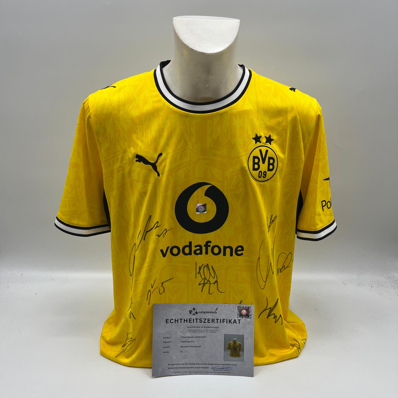 Borussia Dortmund サイン入りユニフォーム Signed Borussia Dortmund jerseys – Autogramme.de