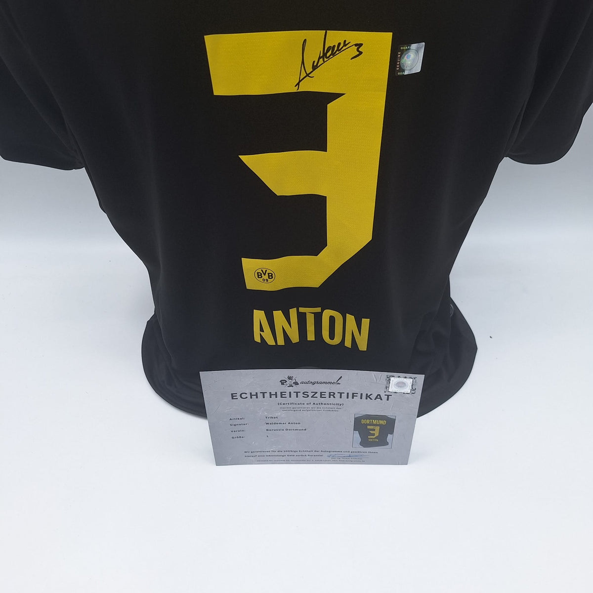 Borussia Dortmund Trikot Waldemar Anton COA BVB Puma neu L 26/27