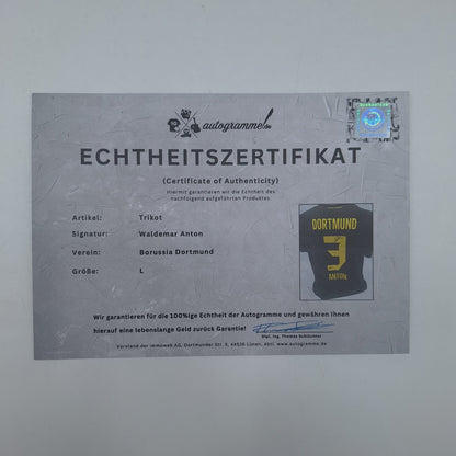 Borussia Dortmund Trikot Waldemar Anton COA BVB Puma neu L 26/27