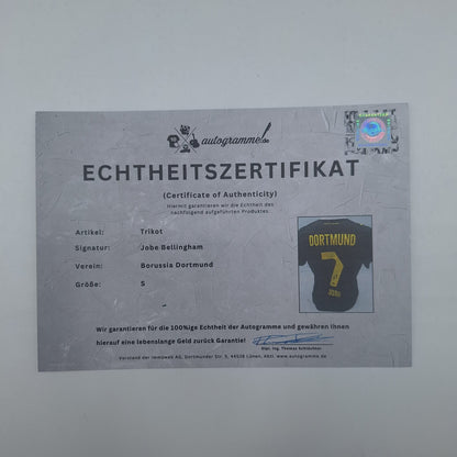 Borussia Dortmund Trikot Jobe Bellingham COA BVB Puma neu S 26/27