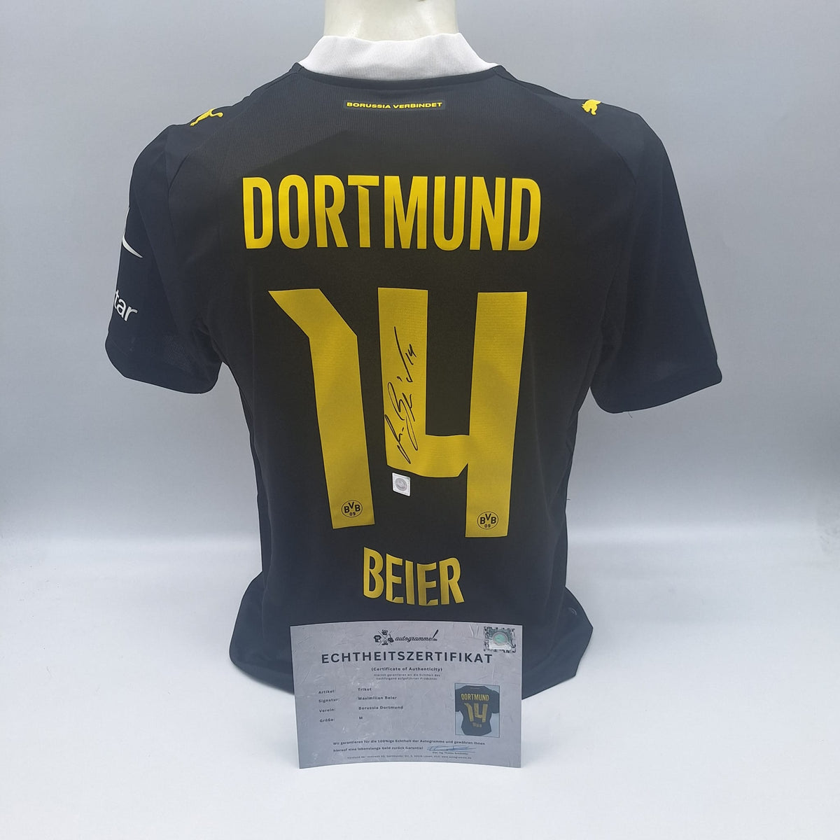 Borussia Dortmund Trikot Serhou Guirassy COA BVB Puma neu M 26/27