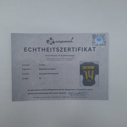 Borussia Dortmund Trikot Maximilian Beier COA BVB Puma neu M 26/27