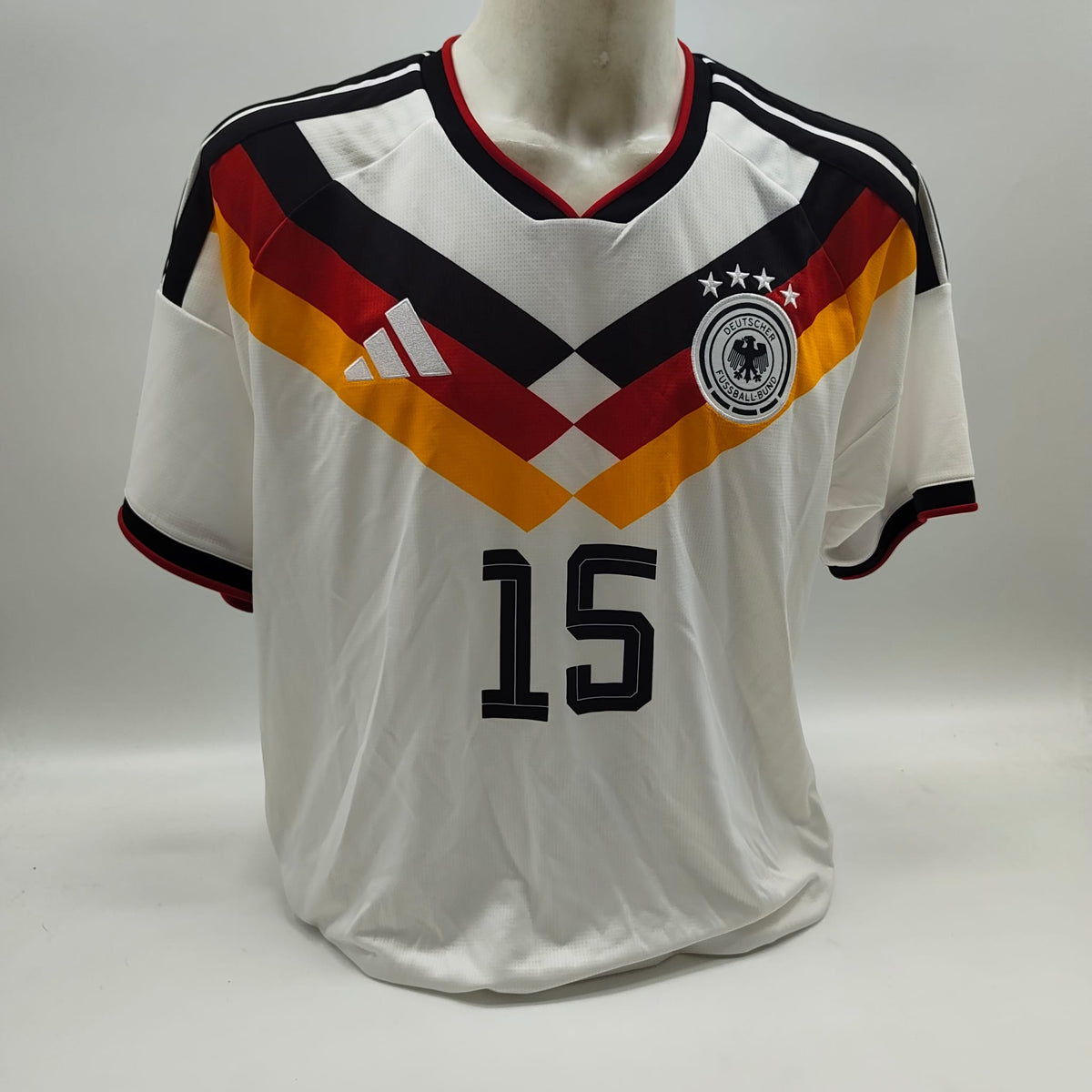 DFB Trikot WM 2026 Nico Schlotterbeck signiert Autogramme Adidas COA neu XL