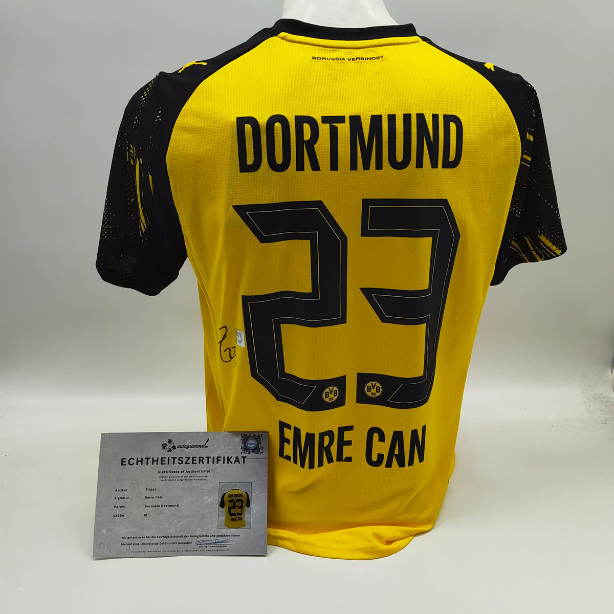Borussia Dortmund Trikot 25/26 Emre Can signiert BVB Puma M